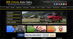 Desktop Screenshot of billowenscars.com
